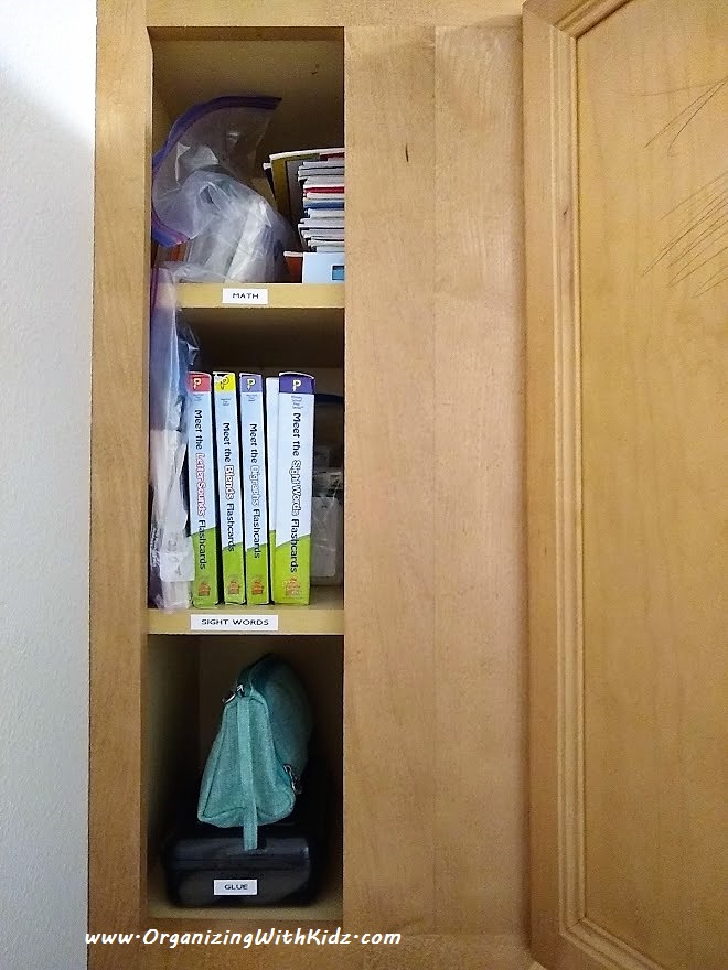 Homeschool Cupboard: Side