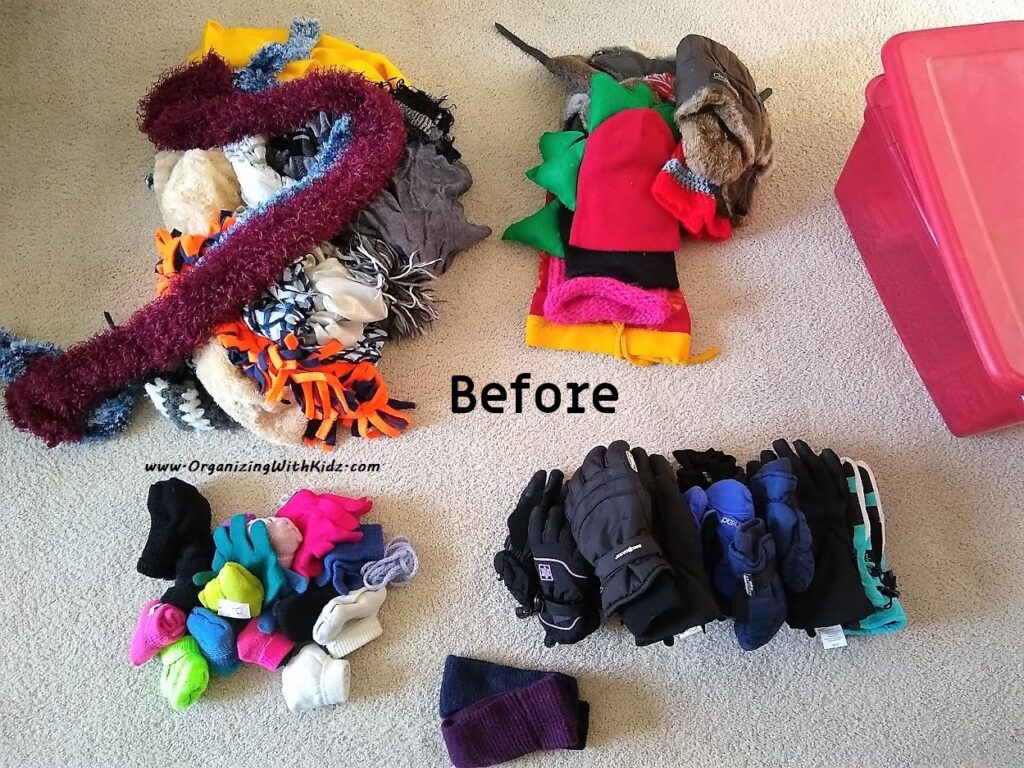 Winter Clothes: Before