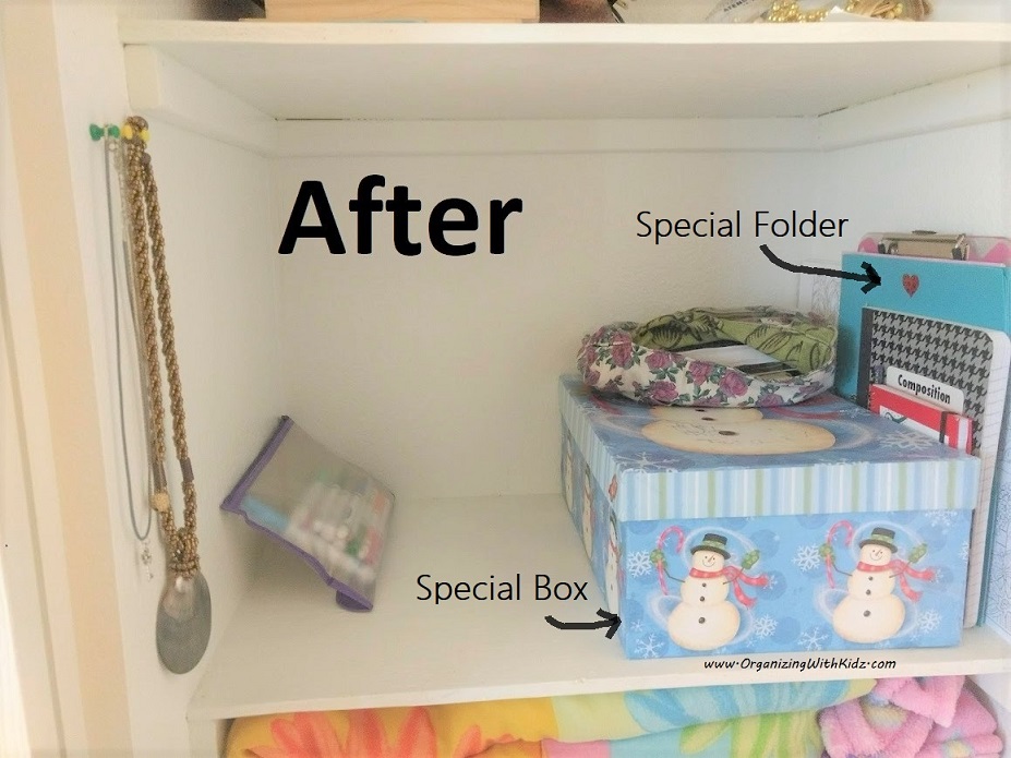 Kid's School Papers & Special Box: After